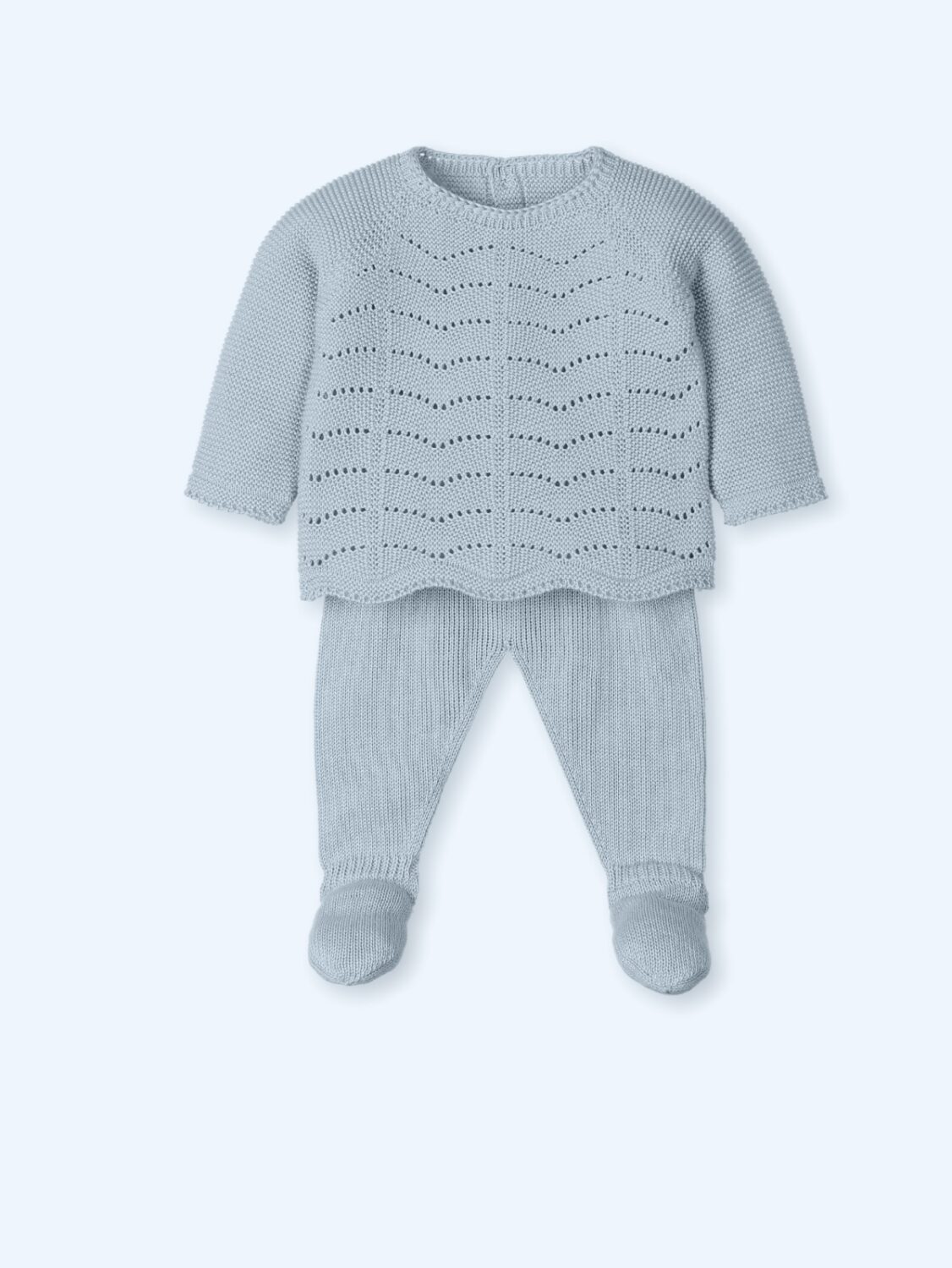 Traje 3 Piezas menguado CONEJITOS TESS
