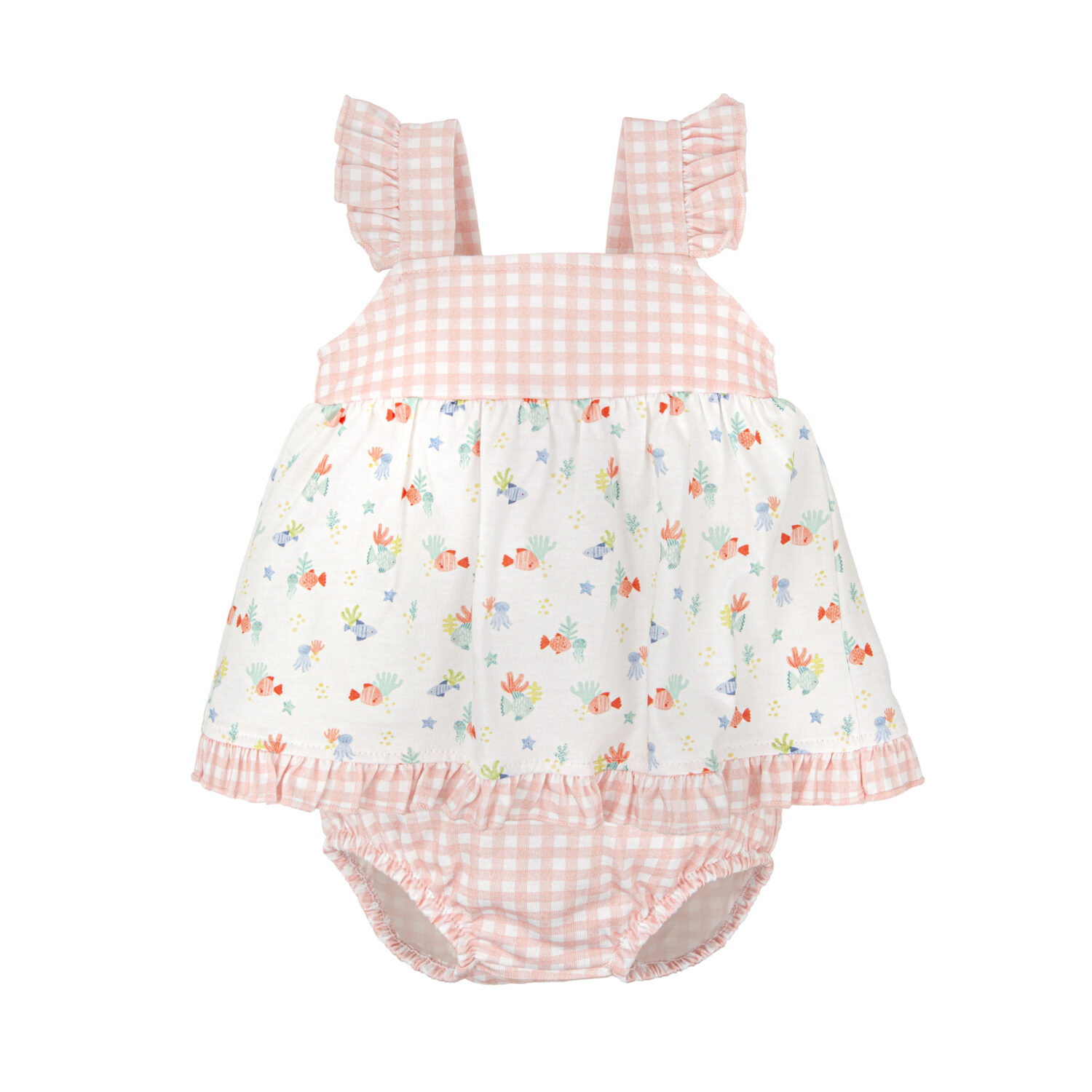 Conjunto ranita niña Rosa asalmonado Ternura Babidu